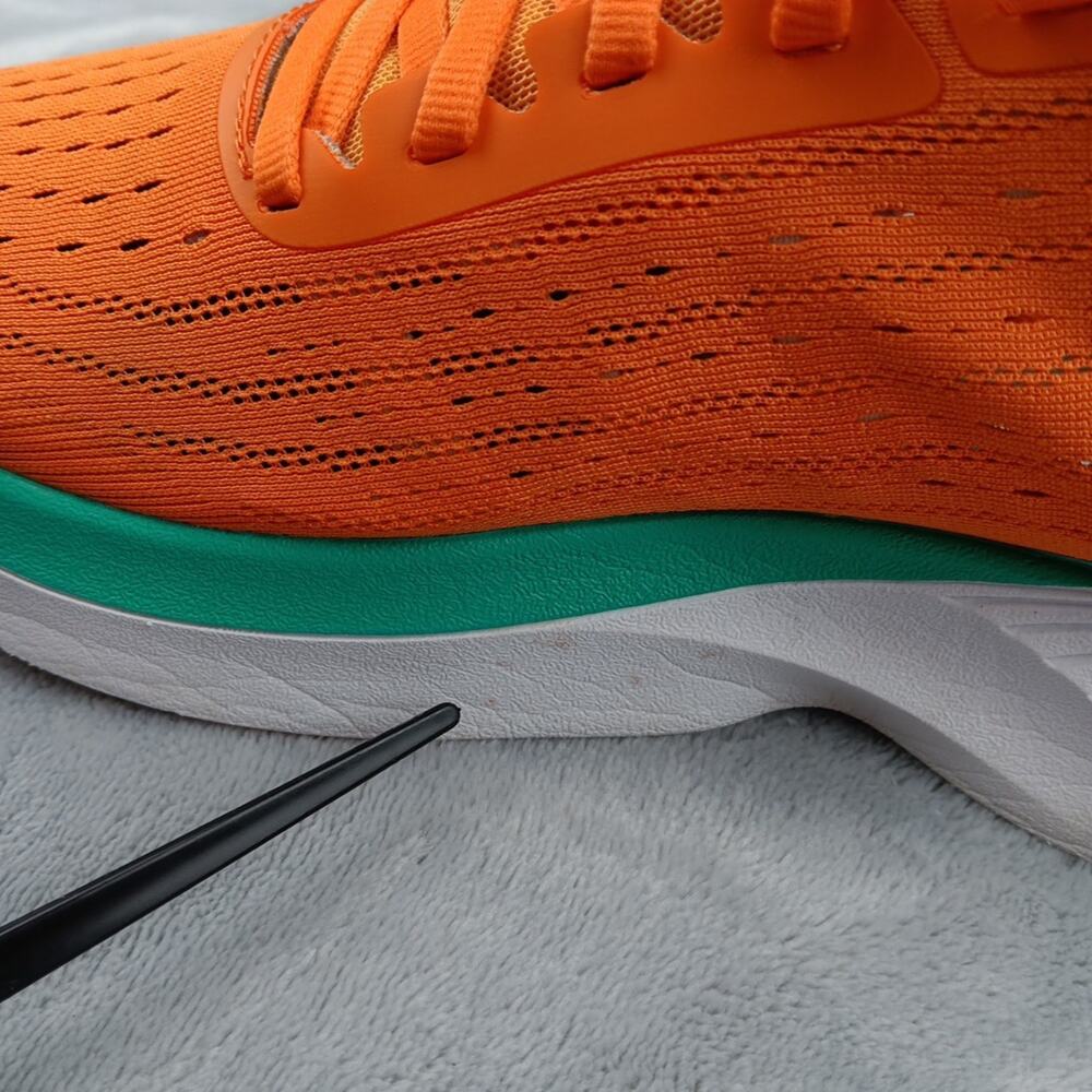 Topo Athletic Specter Running Shoes Womens Size 9 Orange Seafoam Orthotic - Picture 10 of 15